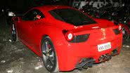 Imagem Após apreensão de Ferrari, Thor pode ter habilitação suspensa