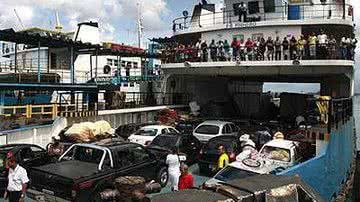 Imagem Ferryboat tem movimento intenso