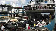 Imagem Ferryboat tem movimento intenso