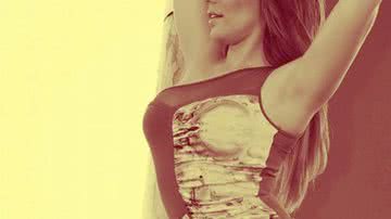Imagem Anamara posta foto com vestido da sua grife