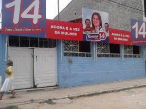 Imagem Ubatã: Comitê de candidata acusado de roubar energia de igreja
