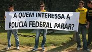 Imagem PF em greve caminha na Barra pela reestruturação salarial