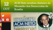 Imagem Arruda acusa ACM Neto de receber dinheiro do Mensalão