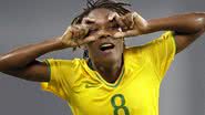 Imagem Atleta baiana bate recorde e chega aos 100 jogos pela Seleção