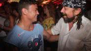 Imagem Bell Marques e Popó prestigiam show da banda Oito7Nove4 