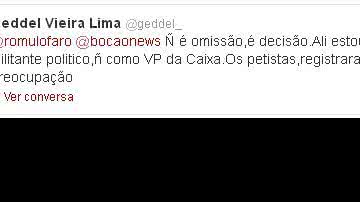 Imagem Geddel ironiza acusações de petistas