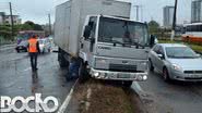 Imagem Chuvas:  trânsito está congestionado na capital