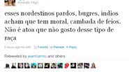 Imagem Preconceito contra nordestinos bomba no Twitter