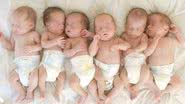 Imagem Pais das trigêmeas do Paraná queria abortar uma delas