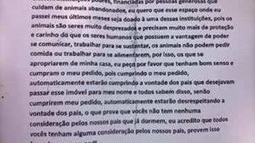 Imagem Em carta, atirador justifica crime por ser portador de HIV