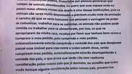 Imagem Em carta, atirador justifica crime por ser portador de HIV