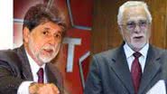 Imagem Celso Amorim e José Genoíno no Yacht Clube