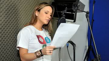 Imagem Cláudia Leitte grava campanha do MP-BA