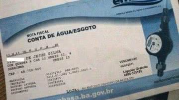 Imagem Água será reajustada em 12,89%