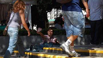 Imagem  "Homem derretido"