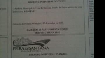 Imagem Decretos “em branco” causam suspense