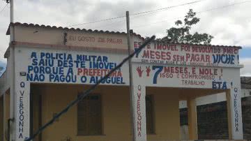 Imagem Após calote, PM foi despejada em Itapé