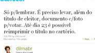 Imagem Dilma sumiu do Twitter