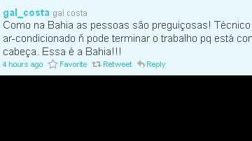 Imagem Baiano não é preguiçoso não, Gal