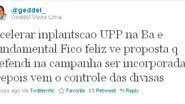 Imagem Geddel diz que Wagner copiou sua ideia