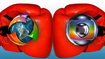 Imagem  Record x Globo: agora é guerra e boicote?