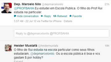 Imagem Rui discute pelo twitter, ouve o que não quer e greve completa 105 dias
