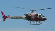 Imagem  Helicóptero cai com duas pessoas