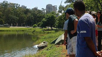 Imagem  Corpo é achado às margens de lago do parque Ibirapuera 