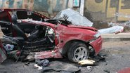 Imagem Paulista morre em sequestro após carro bater em poste