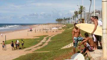 Imagem Praias foram opções de lazer no feriado