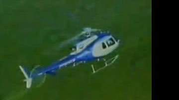 Imagem Helicóptero da Globo é atingido por tiros nesta manhã