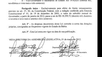 Imagem Aumento do governador será votado na próxima semana