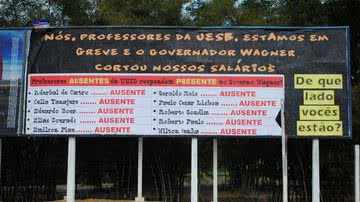 Imagem Docentes da Uesb cobram apoio de colegas
