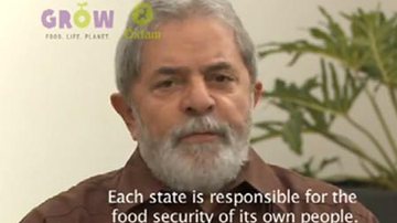 Imagem Lula é o novo garoto propaganda de campanha contra a miséria