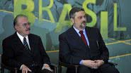 Imagem Palocci se despede do governo ao lado de Sarney
