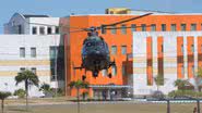 Imagem Helicópteros aterrissam no CAB