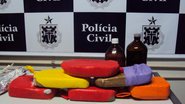 Imagem Polícia apreende droga que seria vendida a R$ 100 mil