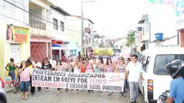 Imagem Greve dos professores