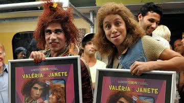 Imagem "Valéria" e "Janete" ganham disco duplo de platina