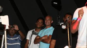 Imagem Jogadores do Bahia flagrados no show  do Ara ketu