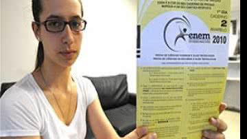 Imagem Prova do Enem vazou na Bahia