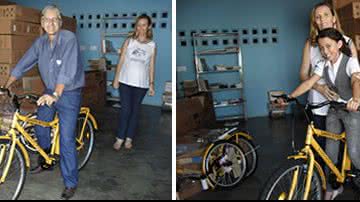 Imagem  Bicicletas para ir à escola