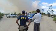 Imagem Pedreiro é executado a tiros às margens da BR-367 em Eunápolis