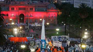 Imagem Velório de Néstor Kirchner