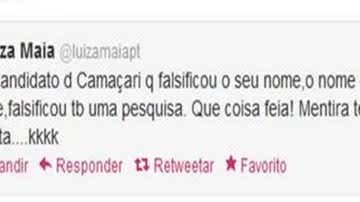 Imagem Luiza Maia dispara contra Maurício: "Mentira tem perna curta"