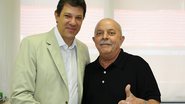 Imagem Haddad visita Lula no Hospital