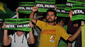 Imagem Dilma veta 12 artigos do Código Florestal