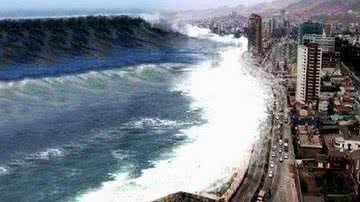 Imagem Tsunami perde força antes de chegar no Chile