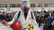 Imagem Japoneses protestam contra uso de energia nuclear