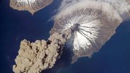 Imagem Imagens da Nasa mostram vulcões em erupção vistos do espaço